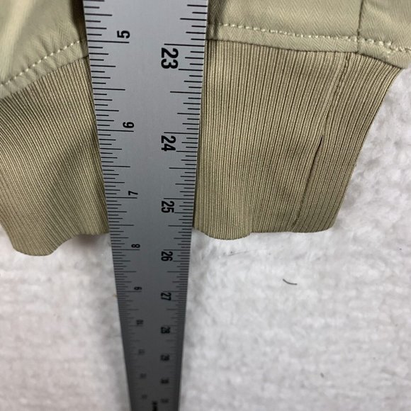 The‎ North Face Jogger Pants Women's 1X Twill Beige Stretch Elastic Waist 7526 - Picture 8 of 10